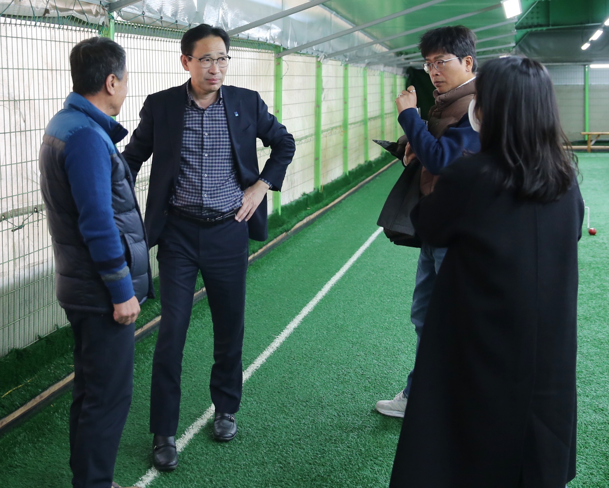 밤밭게이트볼장 현장 방문2번 사진